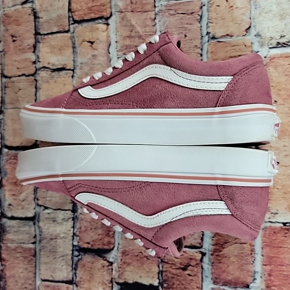 VANS LOWTOP SHOES WOMEN SIZE 5.5 GUC - Picture 6 of 11